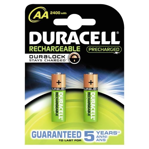DURACELL Rechargeable HR6 AA 2500mAh BL 2